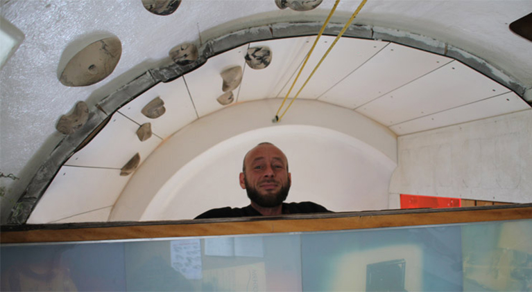Experimentelles Wohnen im Silo-Haus