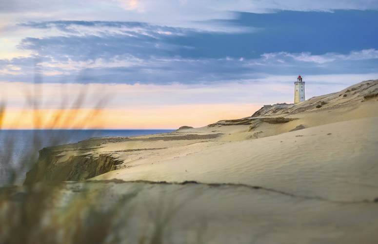 Leuchtturm und Wanderdüne Rubjerg Knude