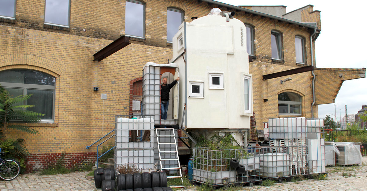 Experimentelles Wohnen Im Silo Haus