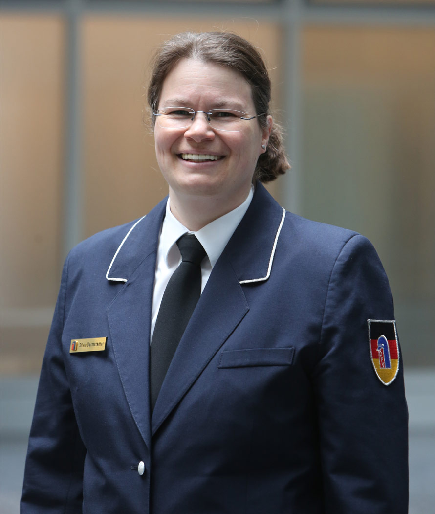 Silvia Darmstädter vom Deutschen Feuerwehrverband